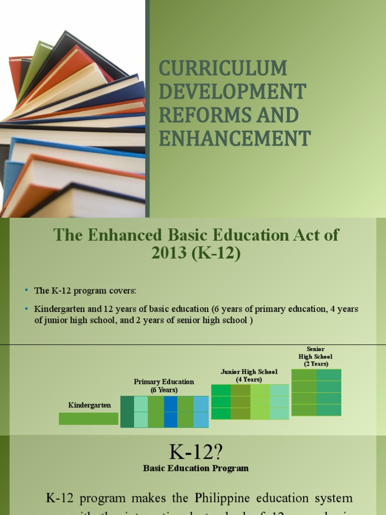 K-12 Curriculum Reforms in the Philippines | PDF | Educational ...