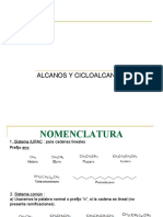 Alcanos y Cicloalcanos