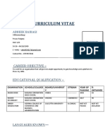 Curriculum Vitae: Abheek Bairagi