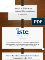 Benefits of Education Professional Organizations