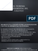 Teorema Fundamental Del Calculo