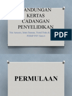 Kandungan Kertas Cadangan Penyelidikan