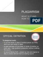 Plagiarism: What Is It and How To Avoid It