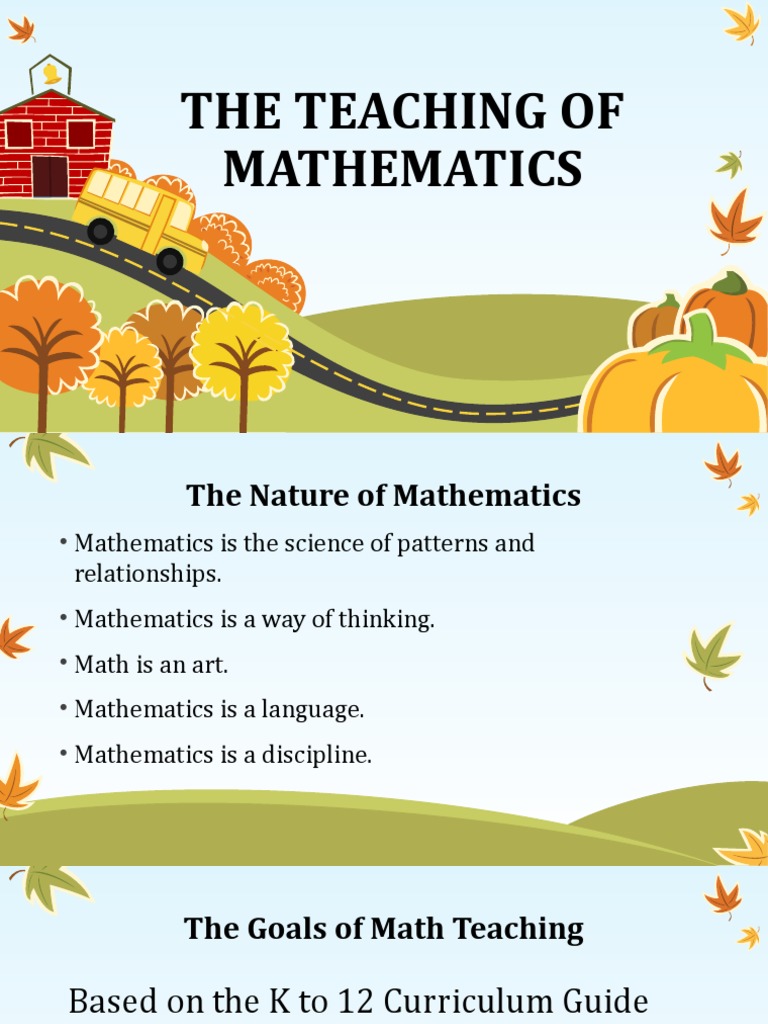 The Teaching of Mathematics | PDF | Critical Thinking | Teaching ...