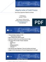 Understanding The Letter of Credit Process: What Every Exporter Needs To Know