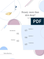 Beauty More Than Skin Deep?: Case Study 7