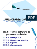 3.4.tehnici Software de Prelucrare A Datelor - Pps