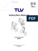 Vortex Flow Meter TLV Instruction Manual