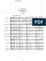 Beethoven - Symphony No.7 in A Major, Op.92 PDF