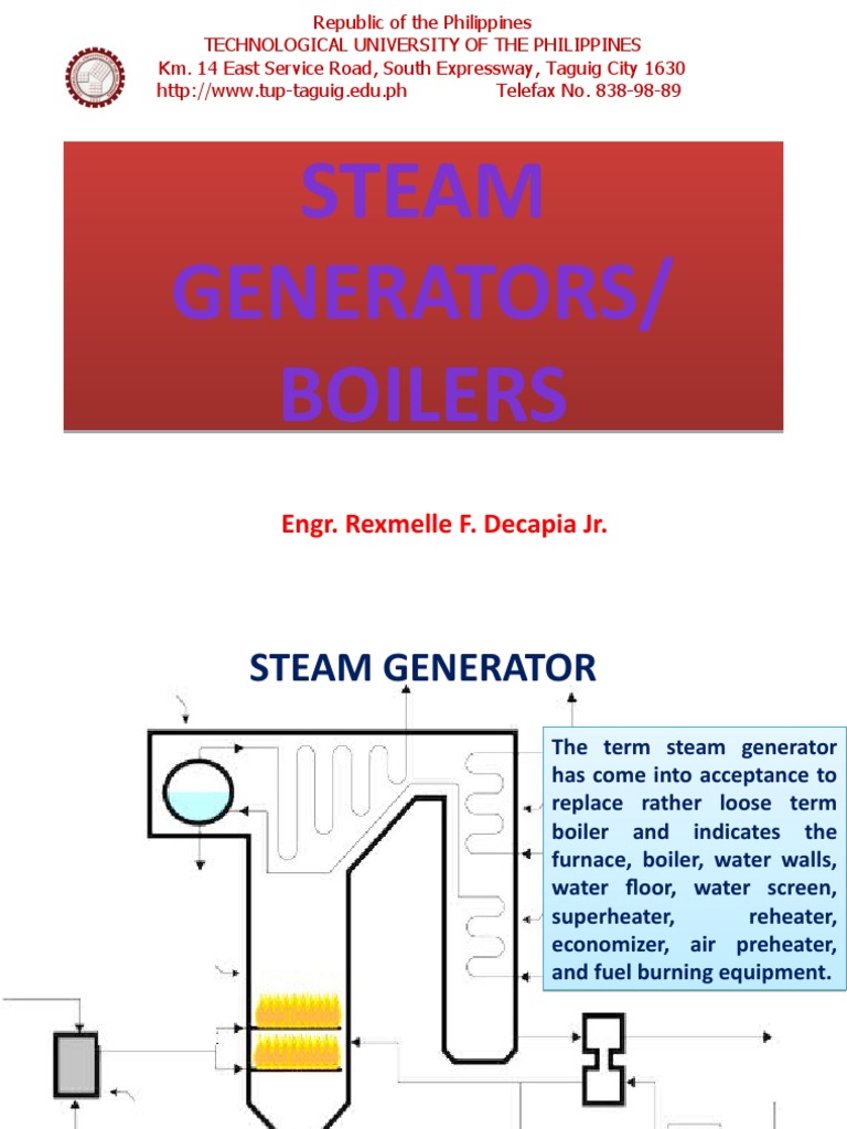 Steam Generators/ Boilers PDF Steam Power Energy Technology
