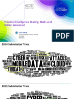 SEM M02 COMBINED Practical Intelligence Sharing ISACs and ISAOs