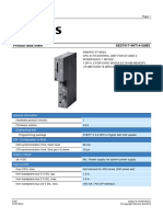 Product Data Sheet 6ES7417-4HT14-0AB0: General Information