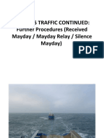 Distress Traffic Continued