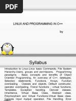 Linux and Programming in C++