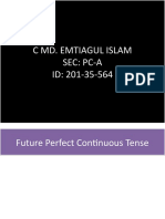 C Md. Emtiagul Islam Sec: Pc-A ID: 201-35-564