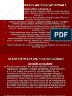 Clasificarea Plantelor Medicinale