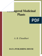 A.B. Chaudhuri - Endangered Medicinal Plants PDF