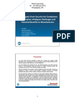Drug Supply Chain Security Act Compliance Serialization epedigree Challenges and Potential Benefits to Manufacturers(1)