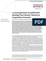 New Perspectives On Solid Earth Geology From Seismic Texture To Cooperative Inversion