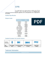 Propylene (R1270) : Technical Information