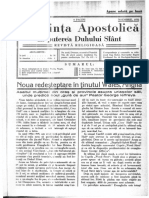 Credinţa Apostolică - În Puterea Duhului Sfânt, 1932, Anul I, NR 11 PDF