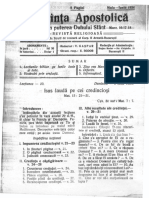 Credinţa Apostolică - În Puterea Duhului Sfânt, 1934, Anul I, NR 5-6 PDF