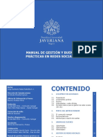 Manual de Gestión y Buenas Prácticas Sexuales Tde Oaodken Redes Sociales