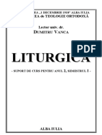 Dumitru Vanca - Liturgica.doc