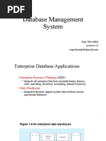 Database Management System: Engr. Hina Iqbal Lecturer CS