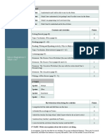 Self Assessment: Subject Englishunit 5 What'S On?