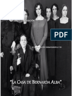 Cabe Decir Que La Casa de Bernarda Alba de Federico García Lorca Está Íntimamente Ligada A Su Contexto Histórico y Social