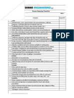 F-013-House Keeping Inspection Checklist