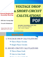 VOLTAGE DROP AND FAULT CURRENT CALCULATIONS - IIEE Presentation