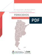 Registro Nacional de Femicidios de La Justicia Argentina