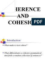 Coherence AND Cohesion