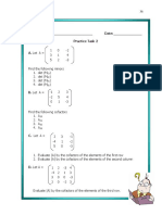 Name: - Date: - Practice Task 2 A. Let A