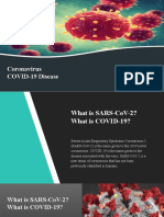 Coronavirus COVID-19 Disease