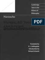 Nietzsche Human All Too Human by Nietzsche