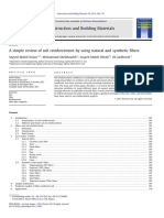 A Simple Review of Soil Reinforcement Using Natural and Synthetic Fibers