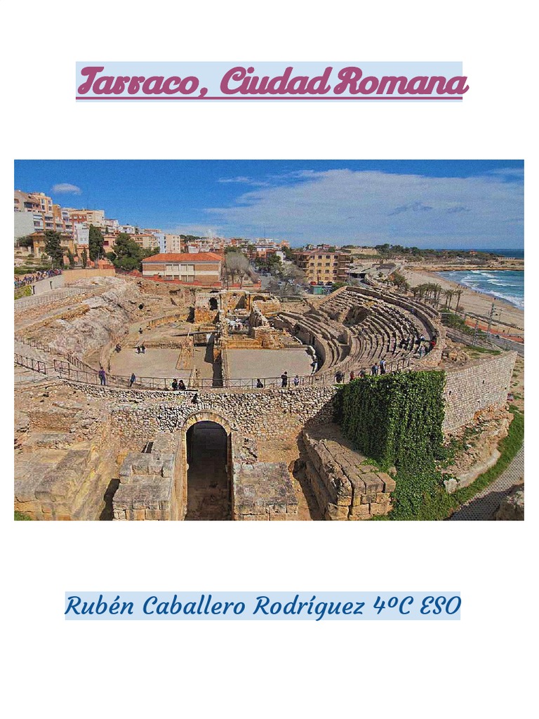Tarraco, Ciudad Romana | PDF