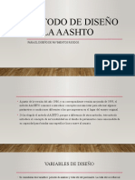 Método de Diseño de La Aashto