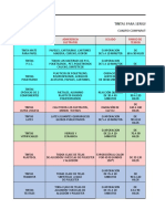 Cuadro Comparativo de Tintas