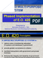 E0420 Unified ID Phased Implementation 4-26-05