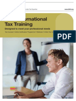 International Tax Training: Designed To Meet Your Professional Needs