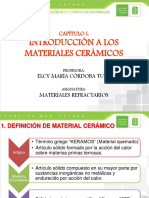 Introducción a los materiales cerámicos