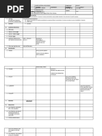 Daily Lesson Log Science 7