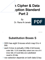 Block Cipher & Data Encryption Standard: by Dr. Rana Al-Janabi