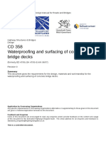 Standard - DMRB-CD-358 - Manual - Waterproofing of Concrete Bridge Decks - Ireland