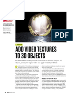 Add Video Textures To 3D Objects: Projects