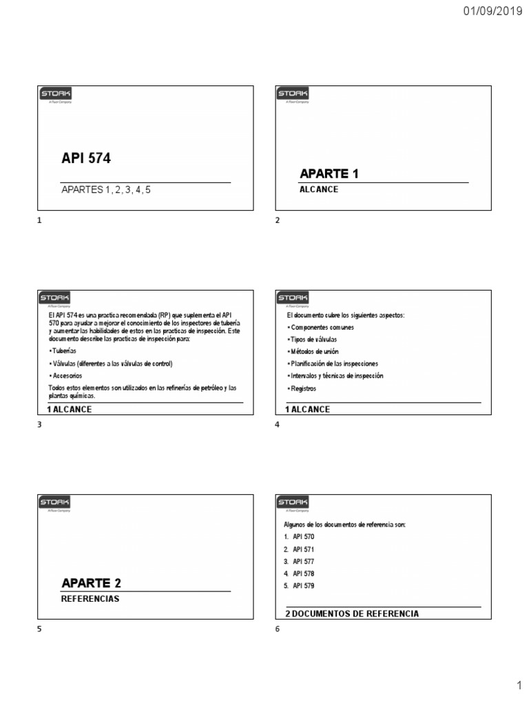 2-Api 574,1,2,3,4,5 | PDF | Tubería (transporte de fluidos ...